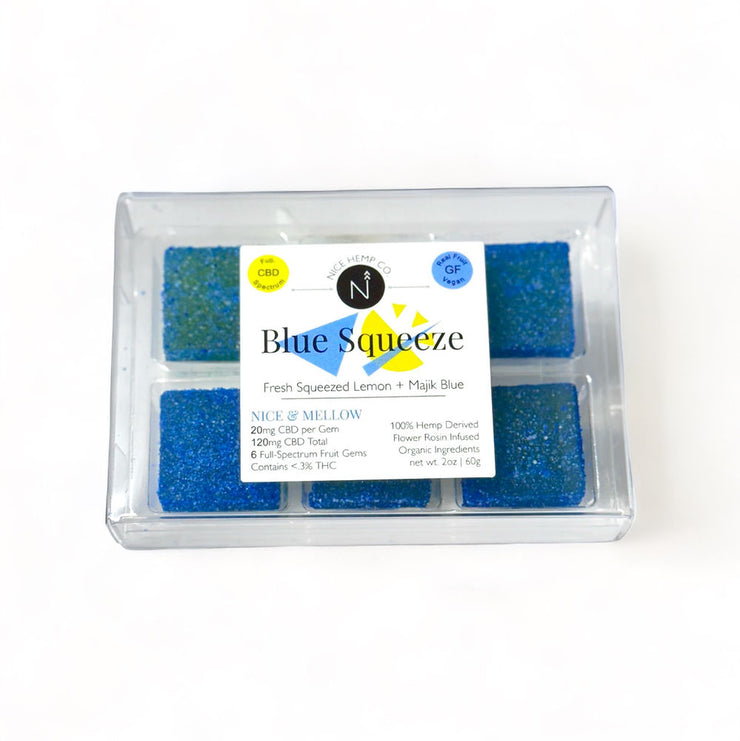 Blue Squeeze CBD Gummies