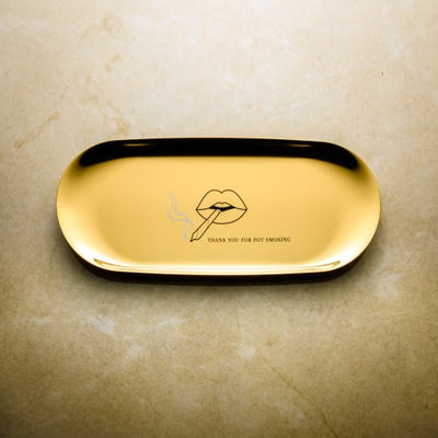 Thank You for Pot Smoking Rolling Tray
