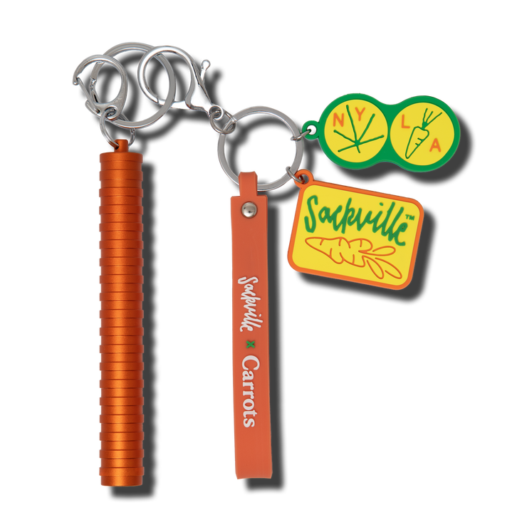 Carrots Carry Case + Charm Keychain - Sackville x Carrots by Anwar Carrots