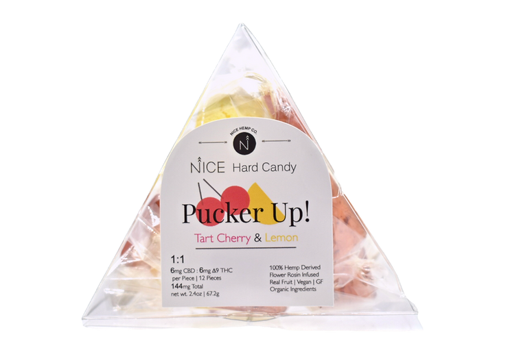 Pucker Up 1:1 Hemp Derived Delta-9 Hardy Candy