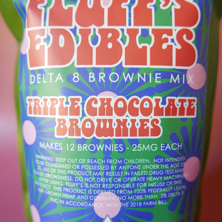 Delta 8 Triple Chocolate Brownies Mix