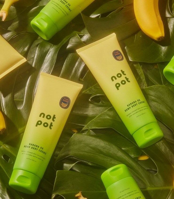 Banana OG Hemp Body Crème (banana scented)