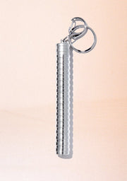 Carry Case Keychain in Silver